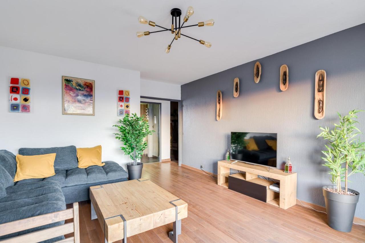 T4 82M2 - Ideal Location Moyenne Duree, 3 Chambres, Parking, Coucher De Soleil Montpellier Buitenkant foto
